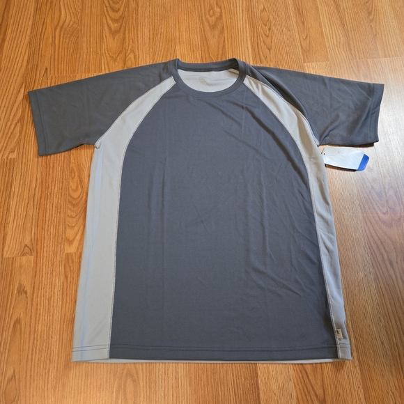 ALO Yoga Gray Short Sleeve Tee Performance Shirt - Picture 2 of 7